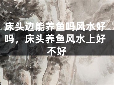 床头边能养鱼吗风水好吗，床头养鱼风水上好不好