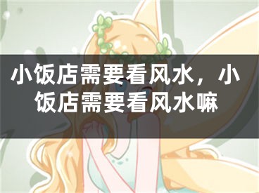 小饭店需要看风水，小饭店需要看风水嘛