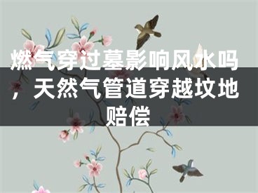 燃气穿过墓影响风水吗，天然气管道穿越坟地赔偿