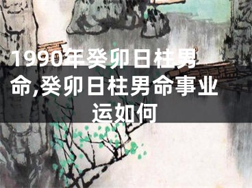 1990年癸卯日柱男命,癸卯日柱男命事业运如何