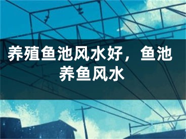 养殖鱼池风水好，鱼池养鱼风水