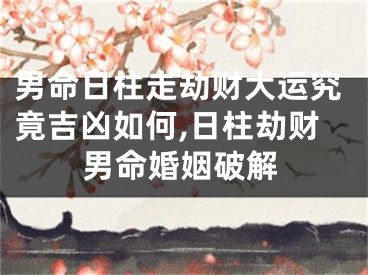 男命日柱走劫财大运究竟吉凶如何,日柱劫财男命婚姻破解