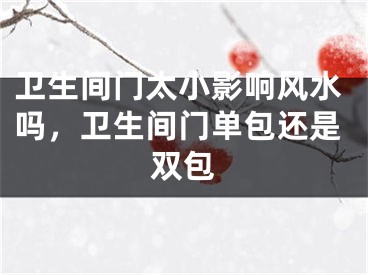 卫生间门太小影响风水吗，卫生间门单包还是双包
