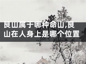 艮山属于哪种命山,艮山在人身上是哪个位置