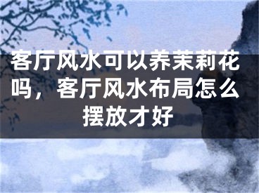 客厅风水可以养茉莉花吗，客厅风水布局怎么摆放才好