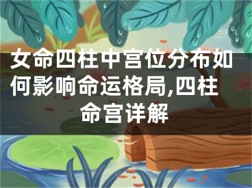 女命四柱中宫位分布如何影响命运格局,四柱命宫详解