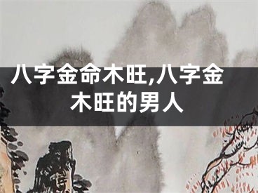 八字金命木旺,八字金木旺的男人