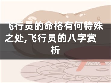 飞行员的命格有何特殊之处,飞行员的八字赏析