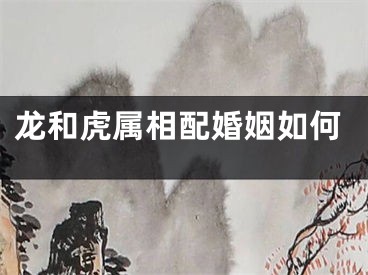 龙和虎属相配婚姻如何