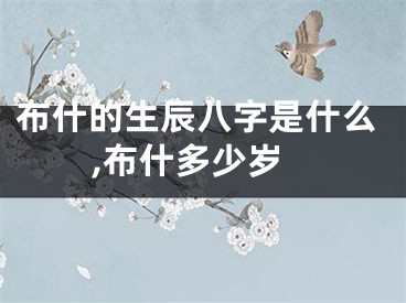 布什的生辰八字是什么,布什多少岁