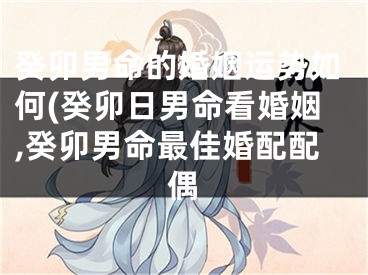 癸卯男命的婚姻运势如何(癸卯日男命看婚姻,癸卯男命最佳婚配配偶