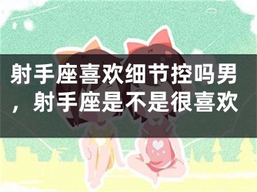 射手座喜欢细节控吗男，射手座是不是很喜欢