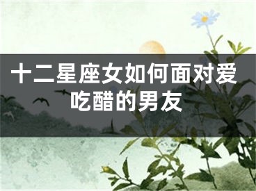 十二星座女如何面对爱吃醋的男友