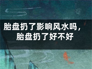 胎盘扔了影响风水吗，胎盘扔了好不好