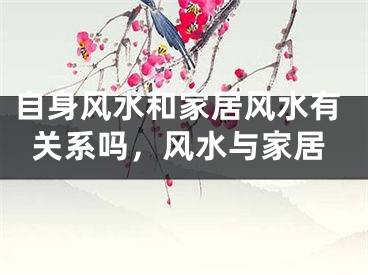 自身风水和家居风水有关系吗，风水与家居