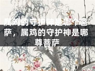 属鸡的守护神是哪个菩萨，属鸡的守护神是哪尊菩萨