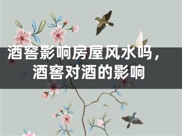 酒窖影响房屋风水吗，酒窖对酒的影响