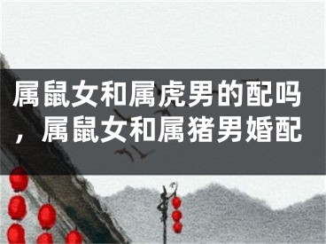 属鼠女和属虎男的配吗，属鼠女和属猪男婚配 