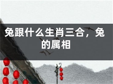 兔跟什么生肖三合，兔的属相
